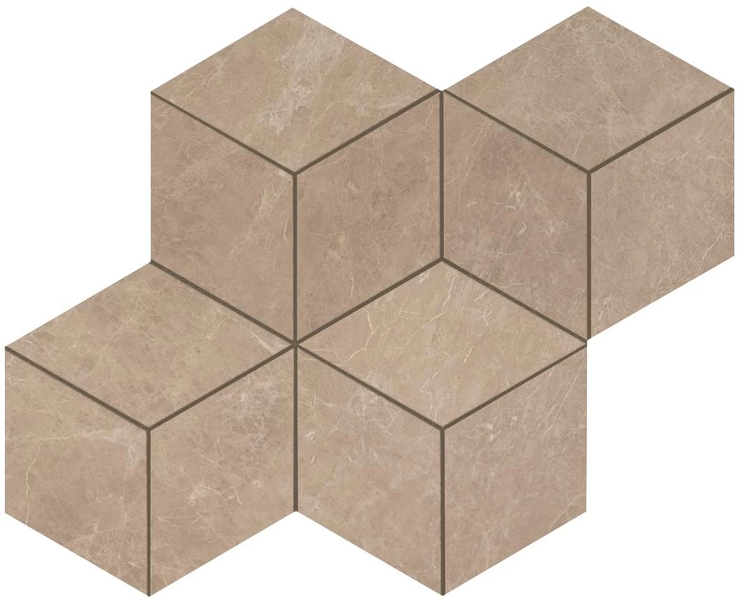 Мозаика Atlas Concorde Marvel Edge Elegant Sable Mosaico Esagono 30x35 AEPJ