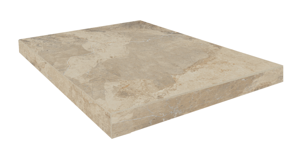 Ступень угловая правая ColiseumGres Verona Beige 33x90