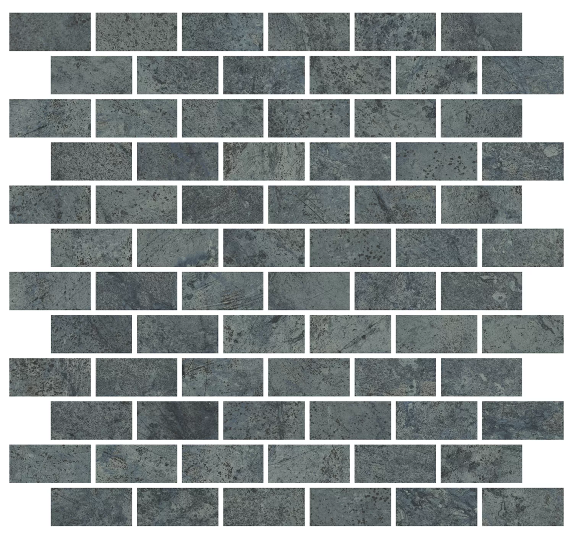 Декор Kerama Marazzi MM13122T Декор Эвора синий светлый мозаичный глянцевый 30x32