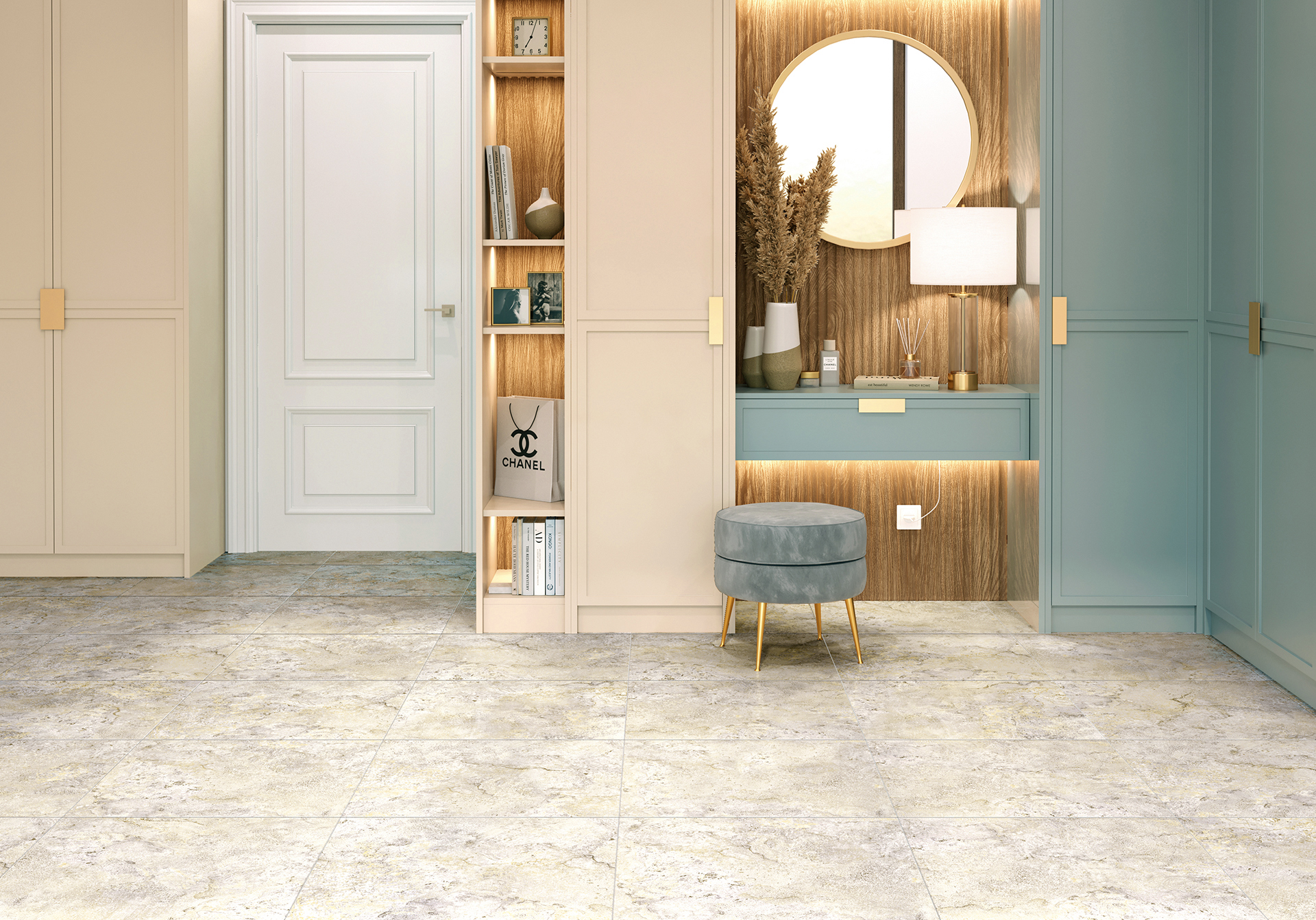 Керамогранит Alma Ceramica Индастрио GFU6060IND40R коричневый 60x60