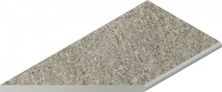 Бортик закругленный левый Nordica X2 Silver 30x60