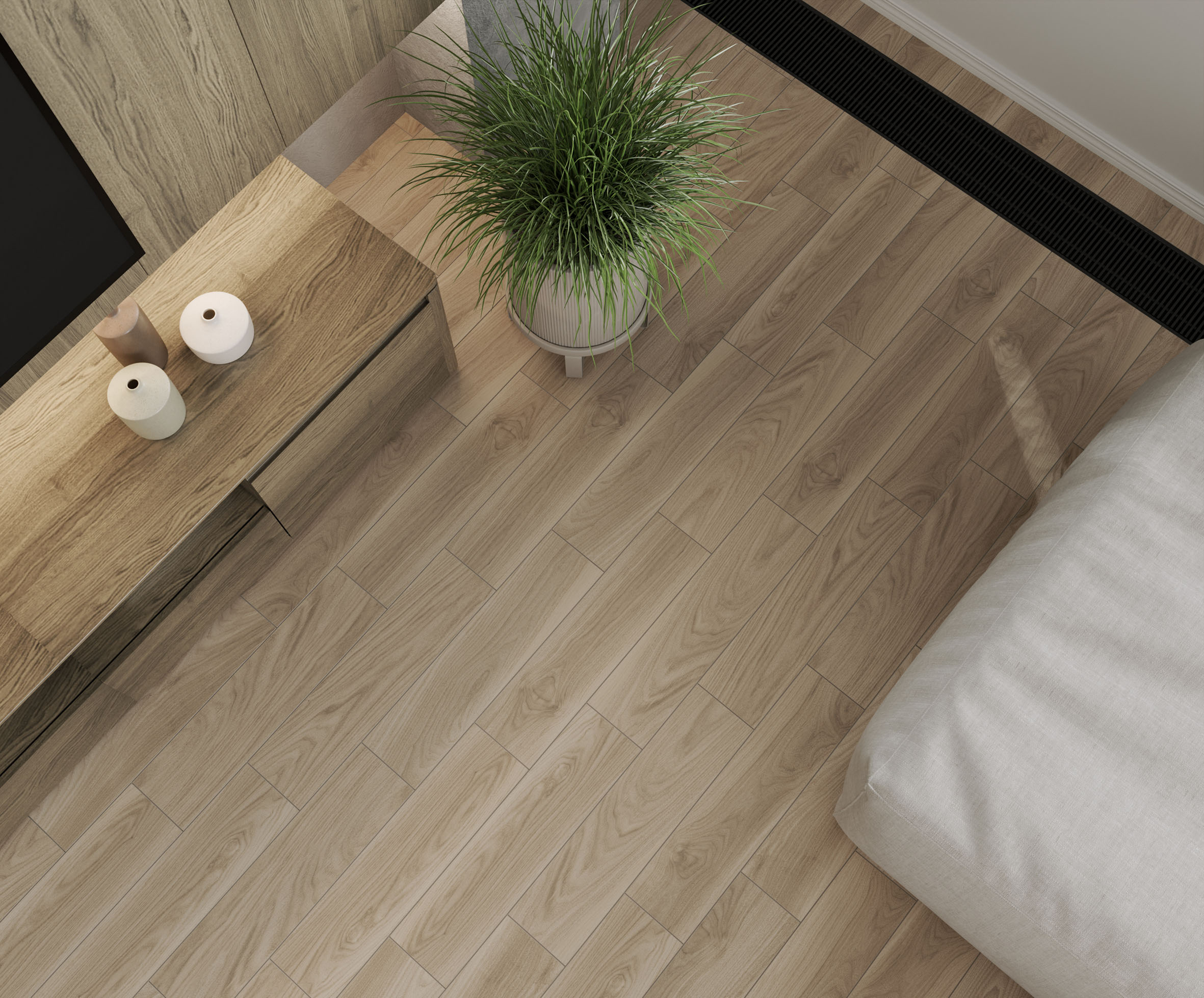 Керамогранит (MG 0027) Laparet Magnolia бежевый 15x60 матовый