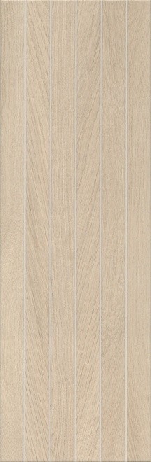Керамическая плитка Kerama Marazzi 13093R Семпионе бежевый структура обрезной 30x89,5