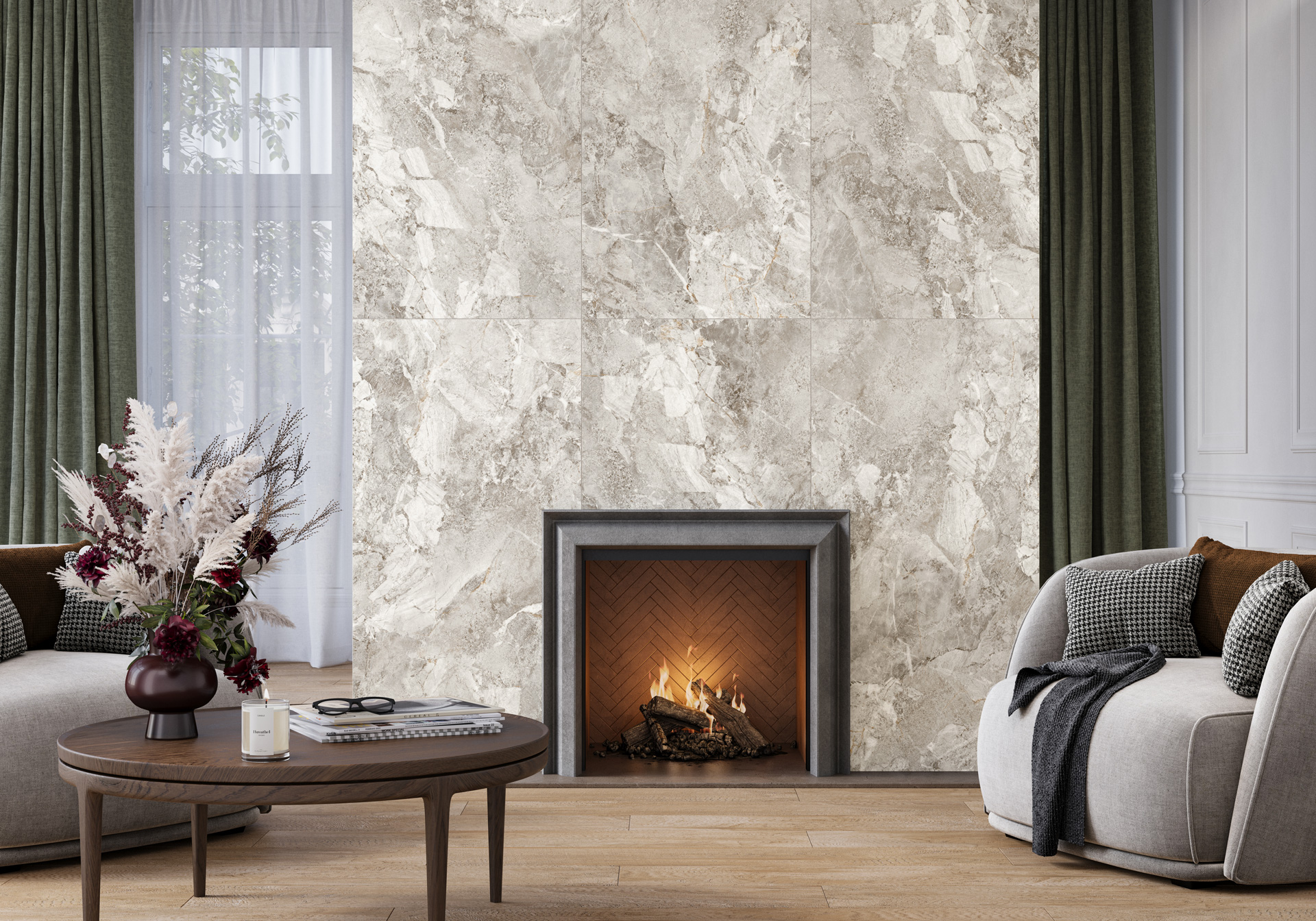 Керамогранит Alma Ceramica Рок Лайн GFU60120RKL40R бежевый 60x120
