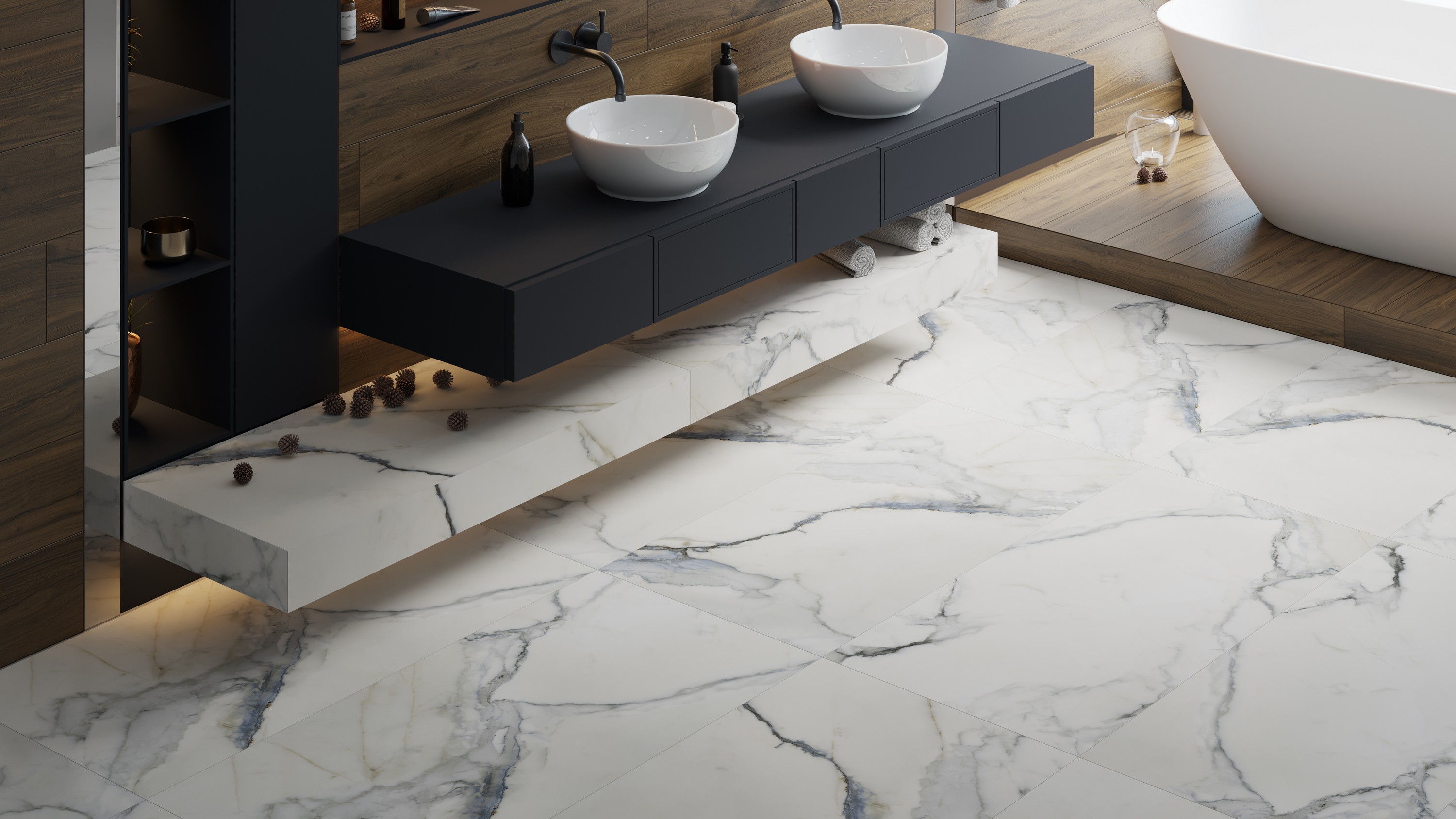 Керамогранит Iceberg Grey 60x60 K-2003/MR/600x600x10