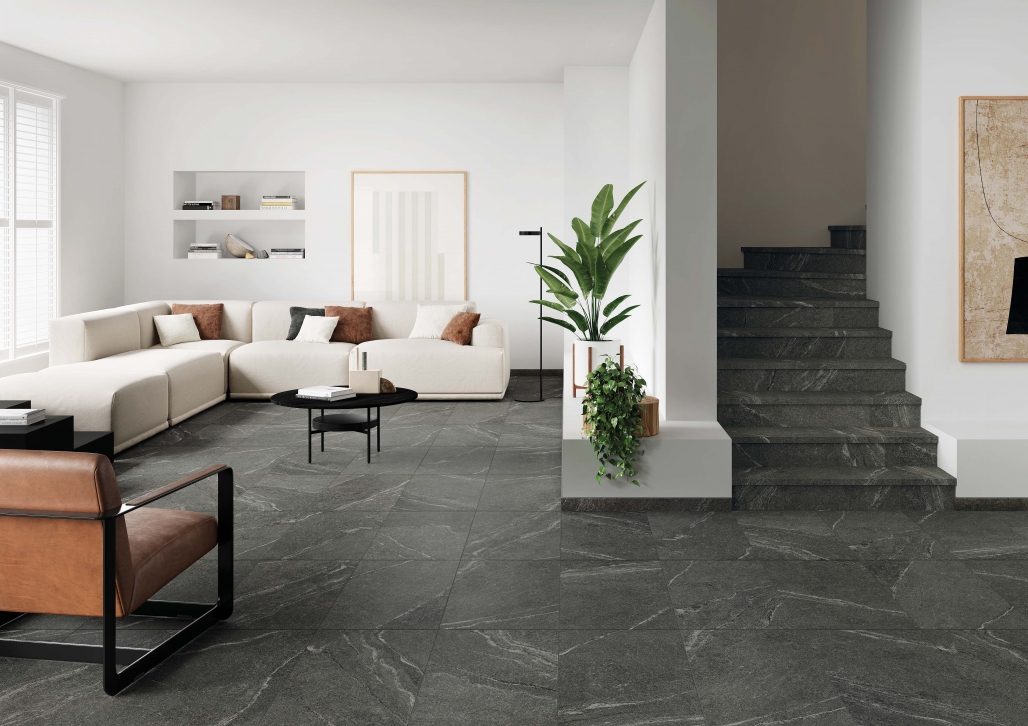 Ступень угловая левая ColiseumGres Lugano Ice 33x90
