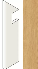 Ступень левая Exence Almond Battiscopa Sag.Sx AMBG 7.2x30