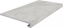 Ступень Kerama Marazzi KM6060G0321RGCF фронтальная клееная Тубкаль белый матовый обрезной 33x60