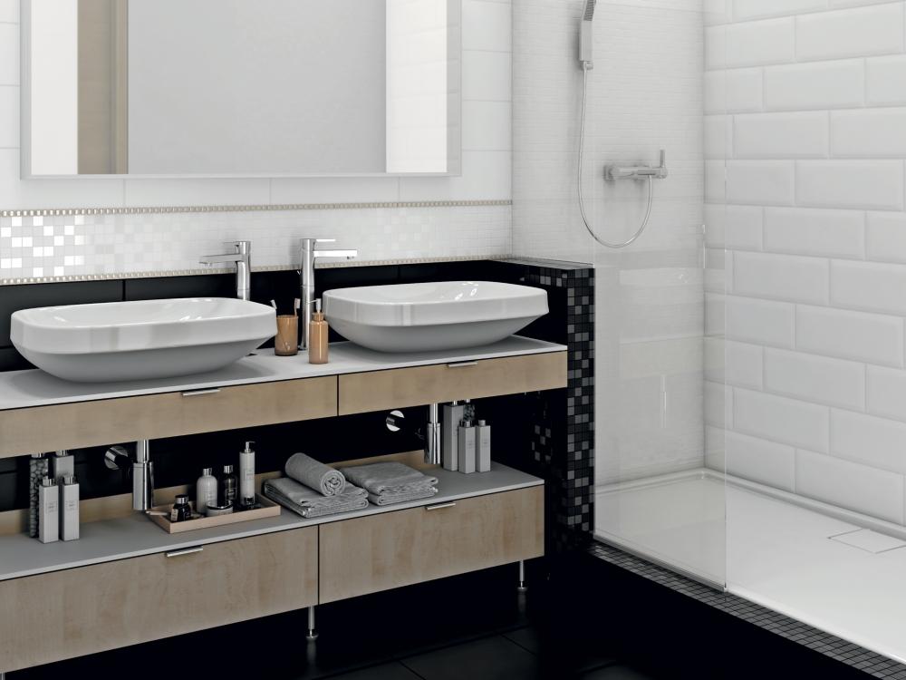 Керамическая плитка Kerama Marazzi 15081 Бельканто черный грань 15x40