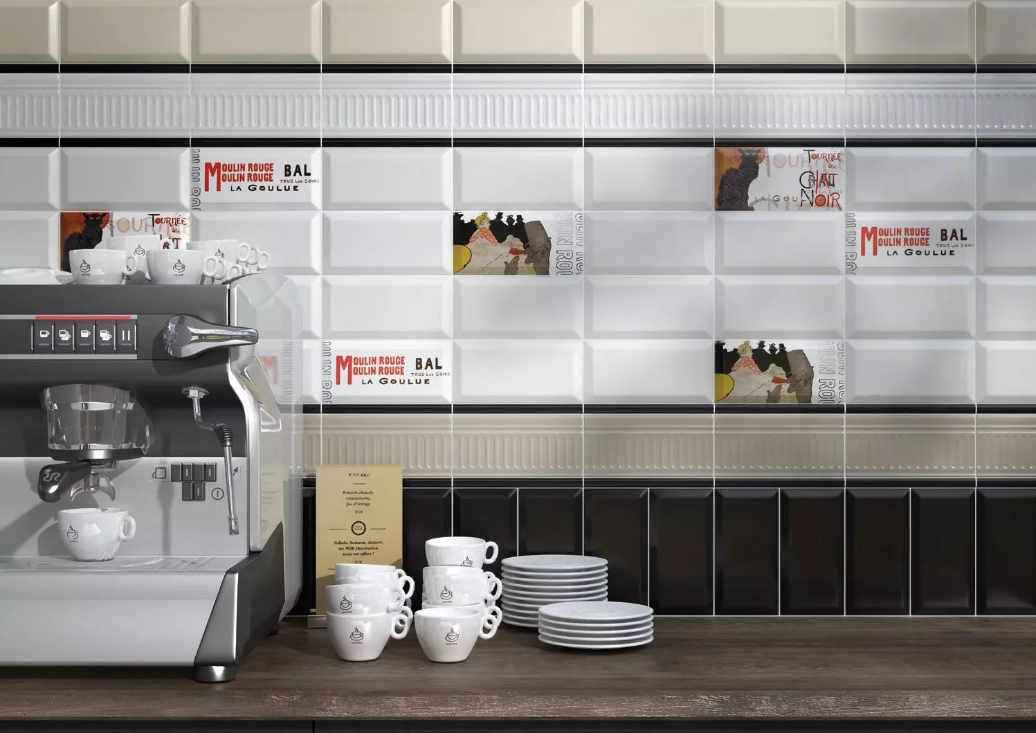 Керамическая плитка Kerama Marazzi 19041 N Бланше черный грань глянцевый 9.9x20