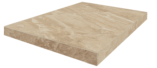 Ступень угловая левая ColiseumGres Portofino Beige 33x90
