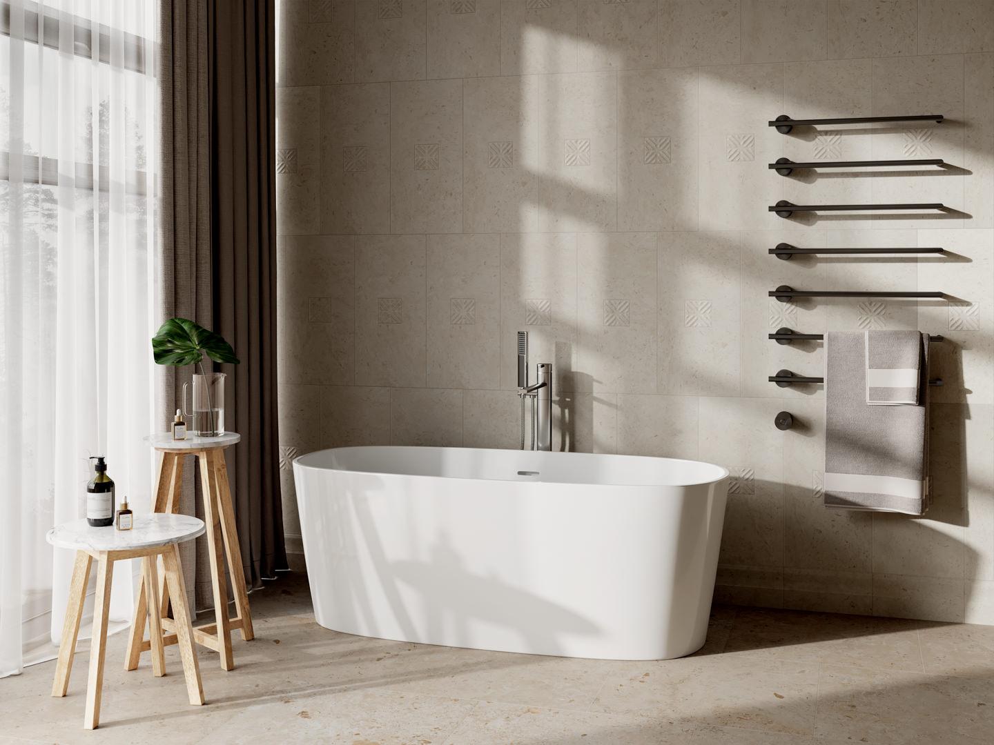 Керамическая плитка Kerama Marazzi Карму структура бежевый матовый обрезной 30x60 11210R