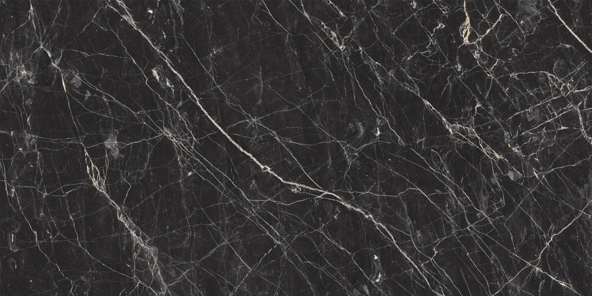 Керамогранит Laparet Black Arkadia черный 60x120 полированный