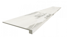 Ступень ColiseumGres Микеланджело Колд фронтальная 620070002489 серый 33x120
