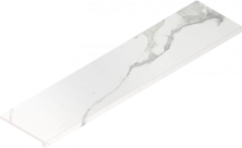 Ступень Италон Стелларис Статуарио Уайт угловая правая 620070002598 белый 33x120
