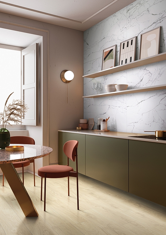 Керамогранит Vitra RoyalWood Бежевый 20x80 матовый