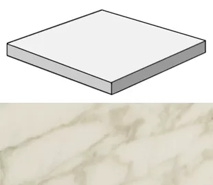 Ступень угловая Marvel Royal Calacatta Scalino Angolare AFCY 33x33