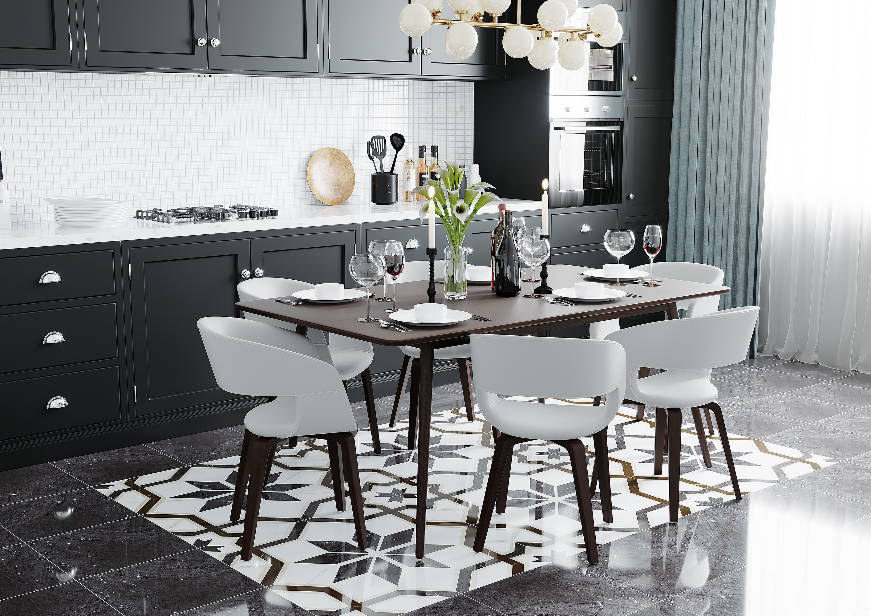 Керамогранит Grasaro Monumento Grey 40x40 G-371/G/400x400x8