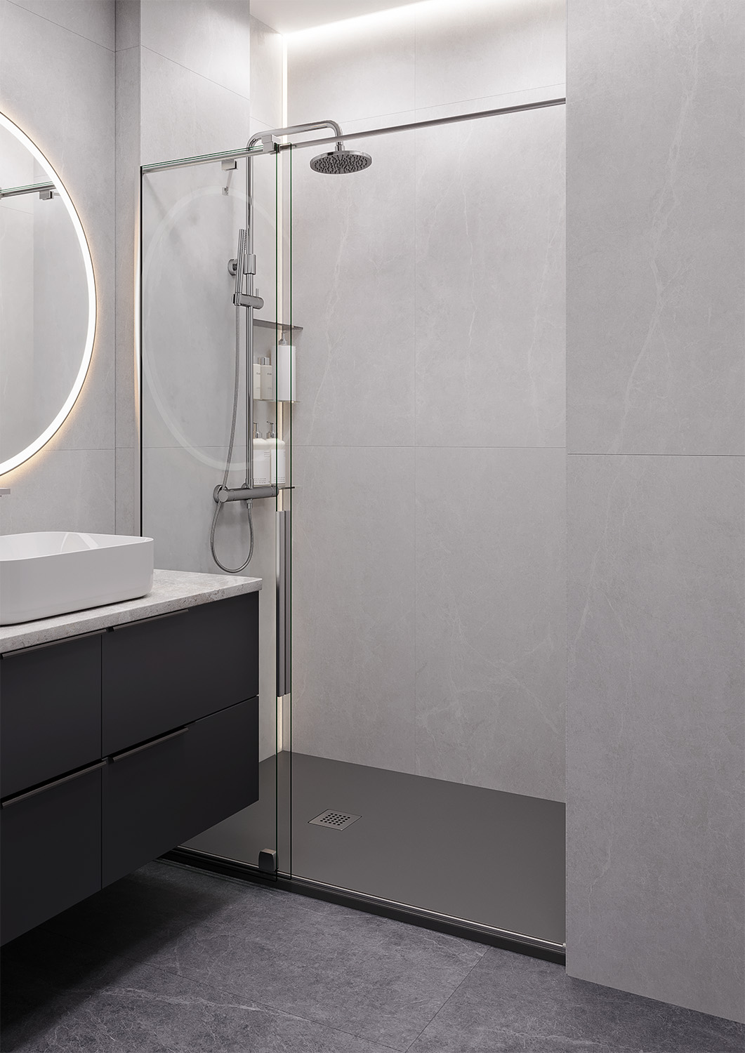 Керамогранит Старо Gilio Matt 60x60 серый