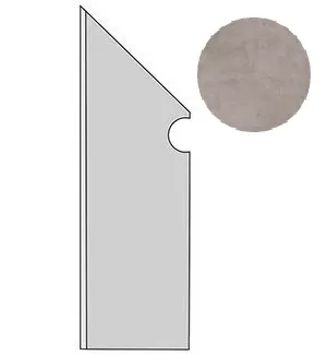 Ступень левая Dwell Gray Battiscopa Sag. Sx A1LG 7.2x30