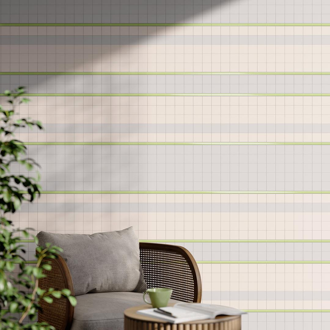Бордюр Kerama Marazzi POF006 Карандаш Бисер коралловый 1,4x20