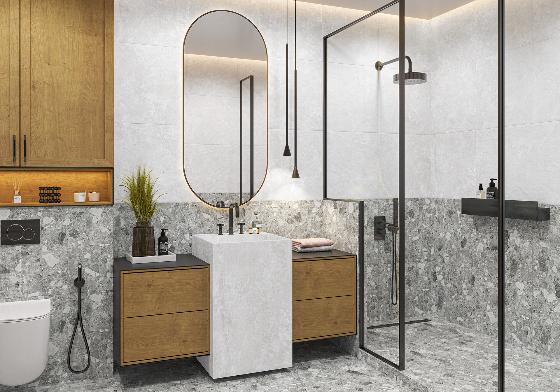 Керамогранит Alma Ceramica Стилрок GFU04STE40R бежевый 60x60