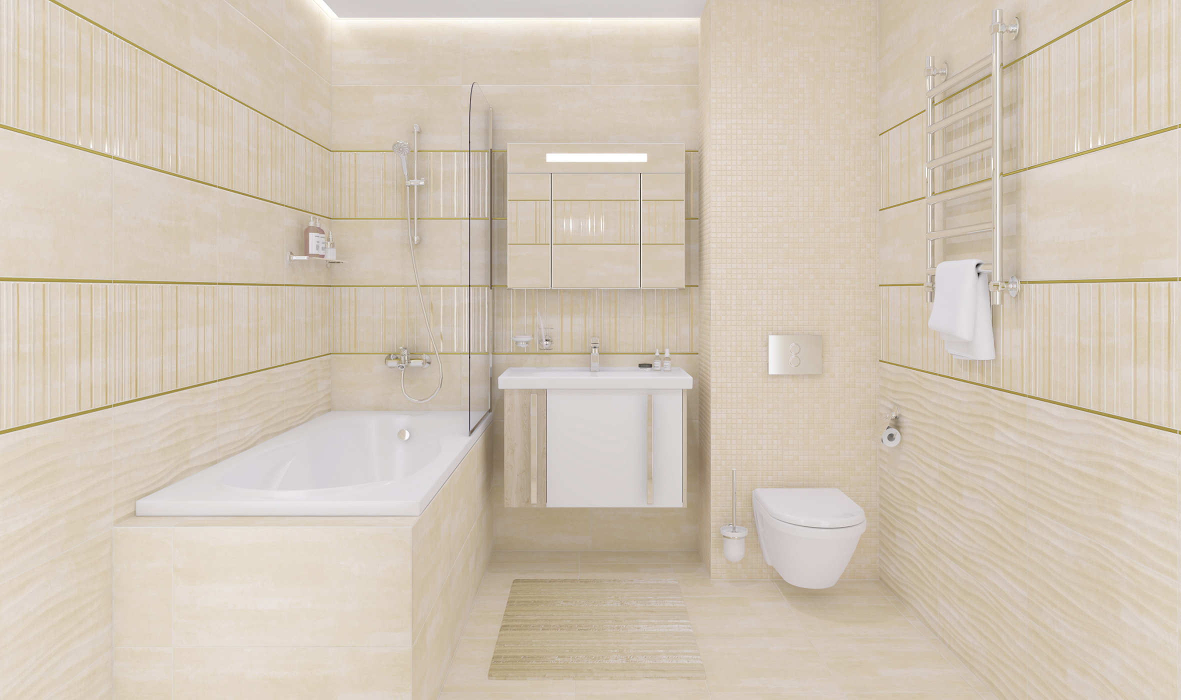 Мозаика Laparet Concrete серый 30x30 матовый