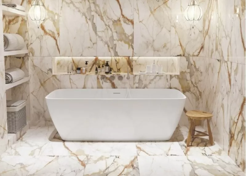 Керамогранит Старо Swizer White Polished 60x120 белый