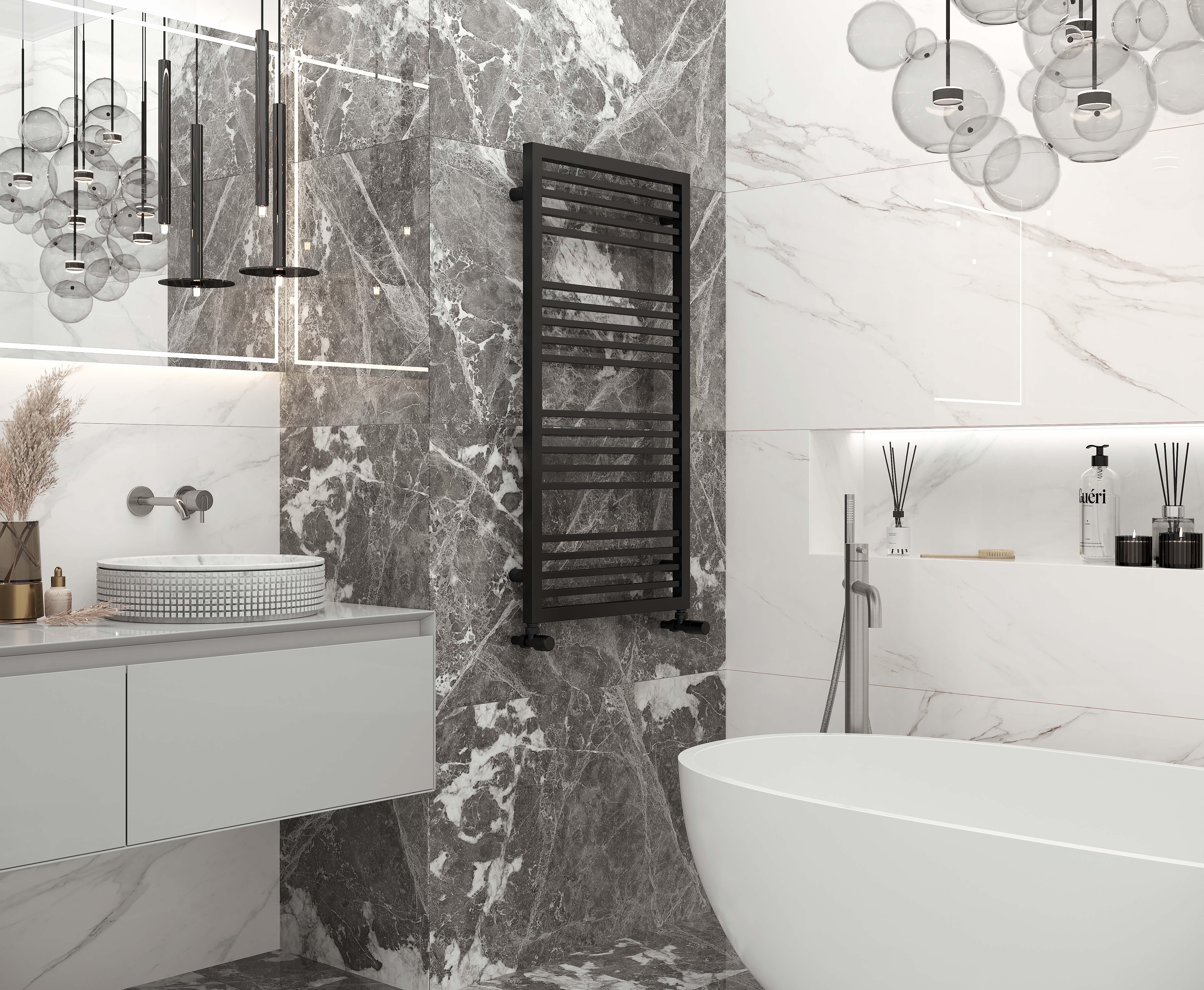 Керамогранит Laparet Calacatta Superb белый 60x120 сатинированный