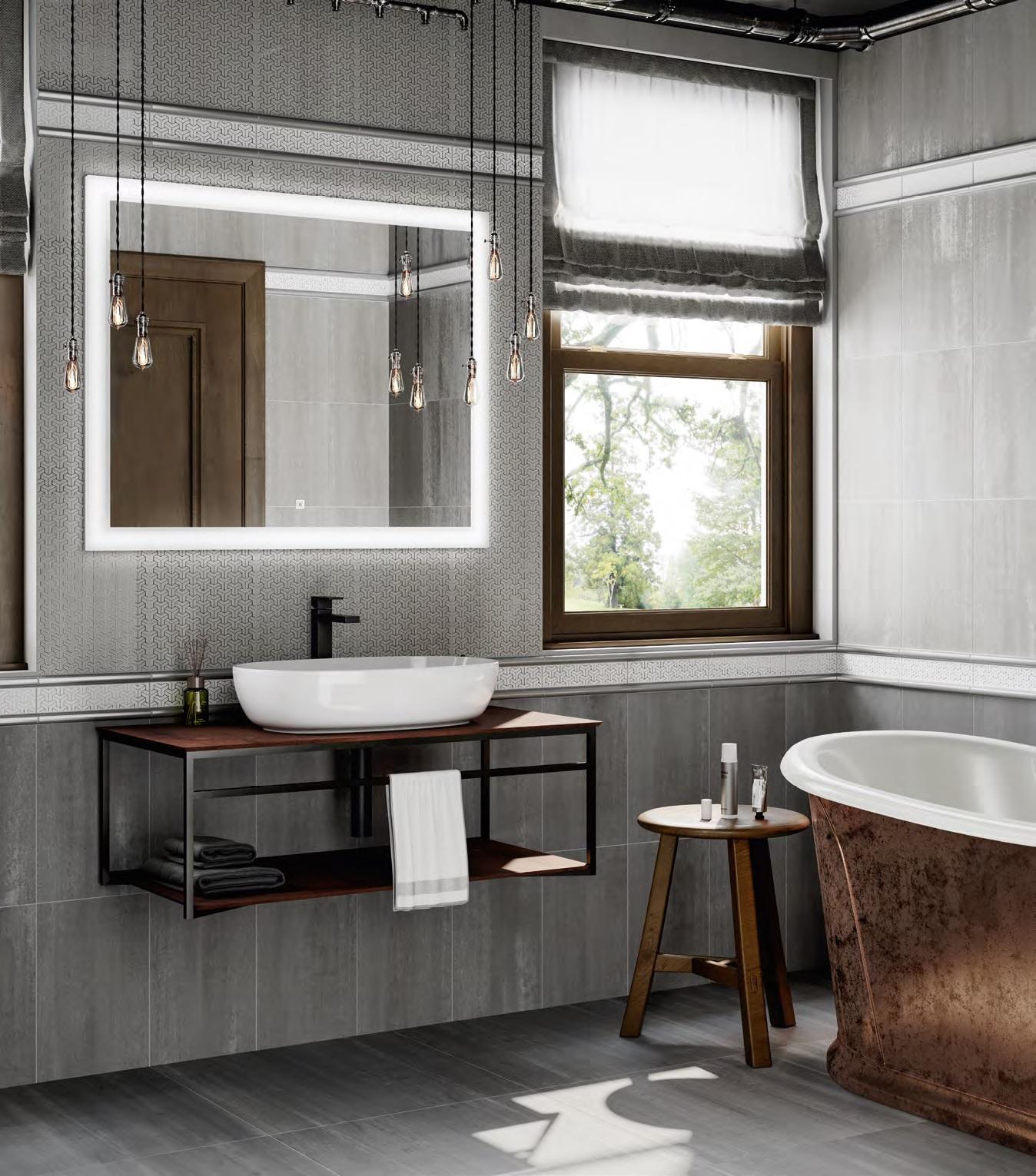 Бордюр Kerama Marazzi AD\D569\6400 Ломбардиа антрацит 5,4x25