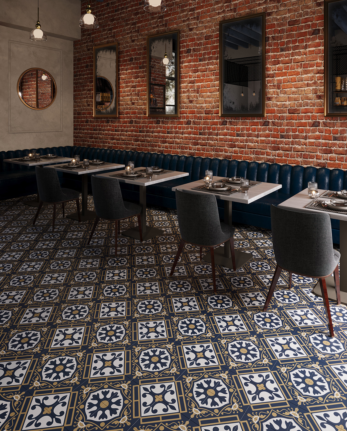 Керамогранит Смайл Тайл Celeste 19.8x19.8 разноцветный