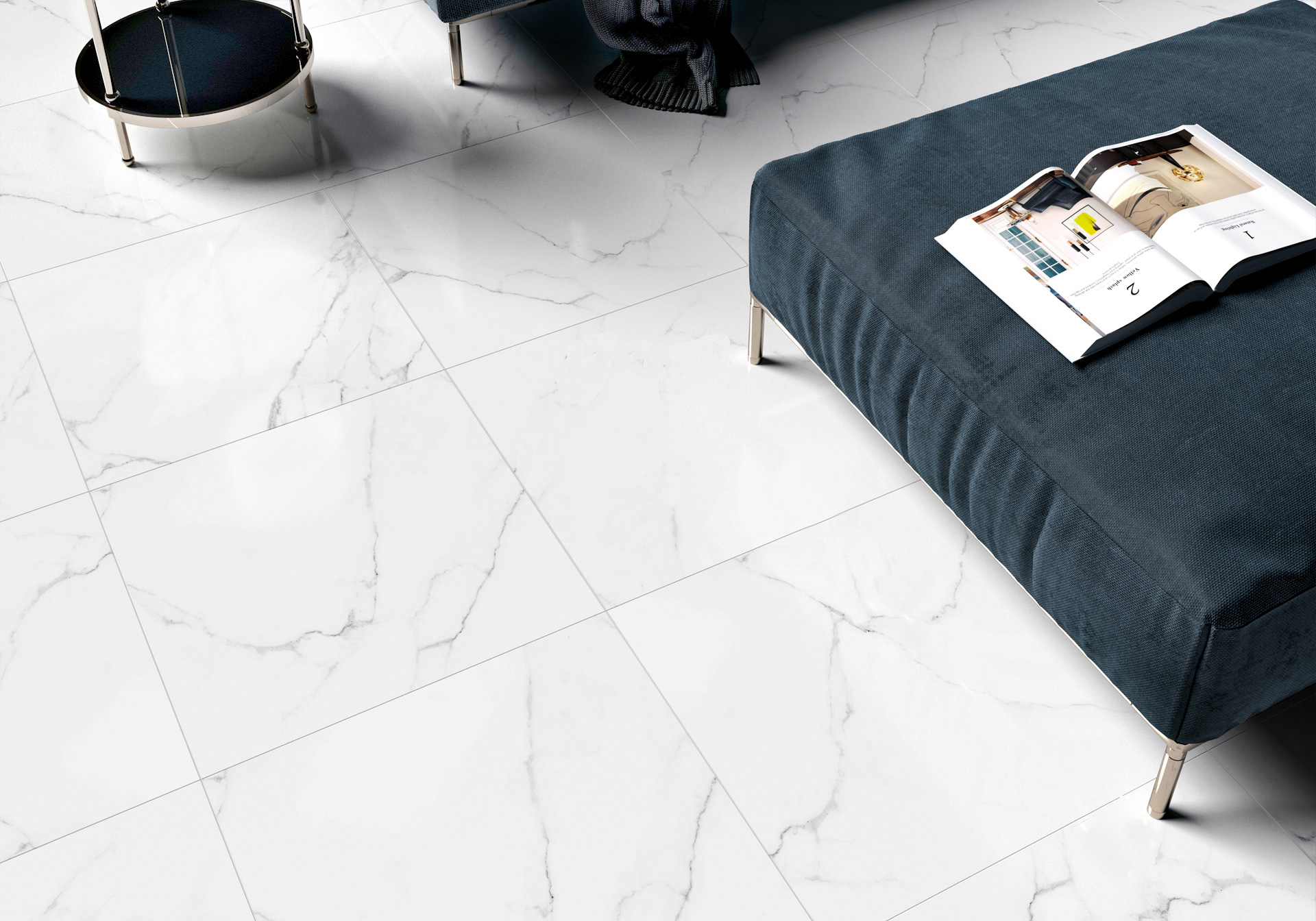 Керамогранит Alma Ceramica Каррара GFU04CRR00R белый 60x60