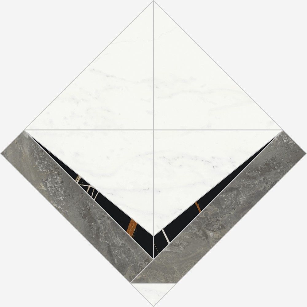 Декор Italon Charme Deluxe Bianco Michelangelo 56,4x56,4