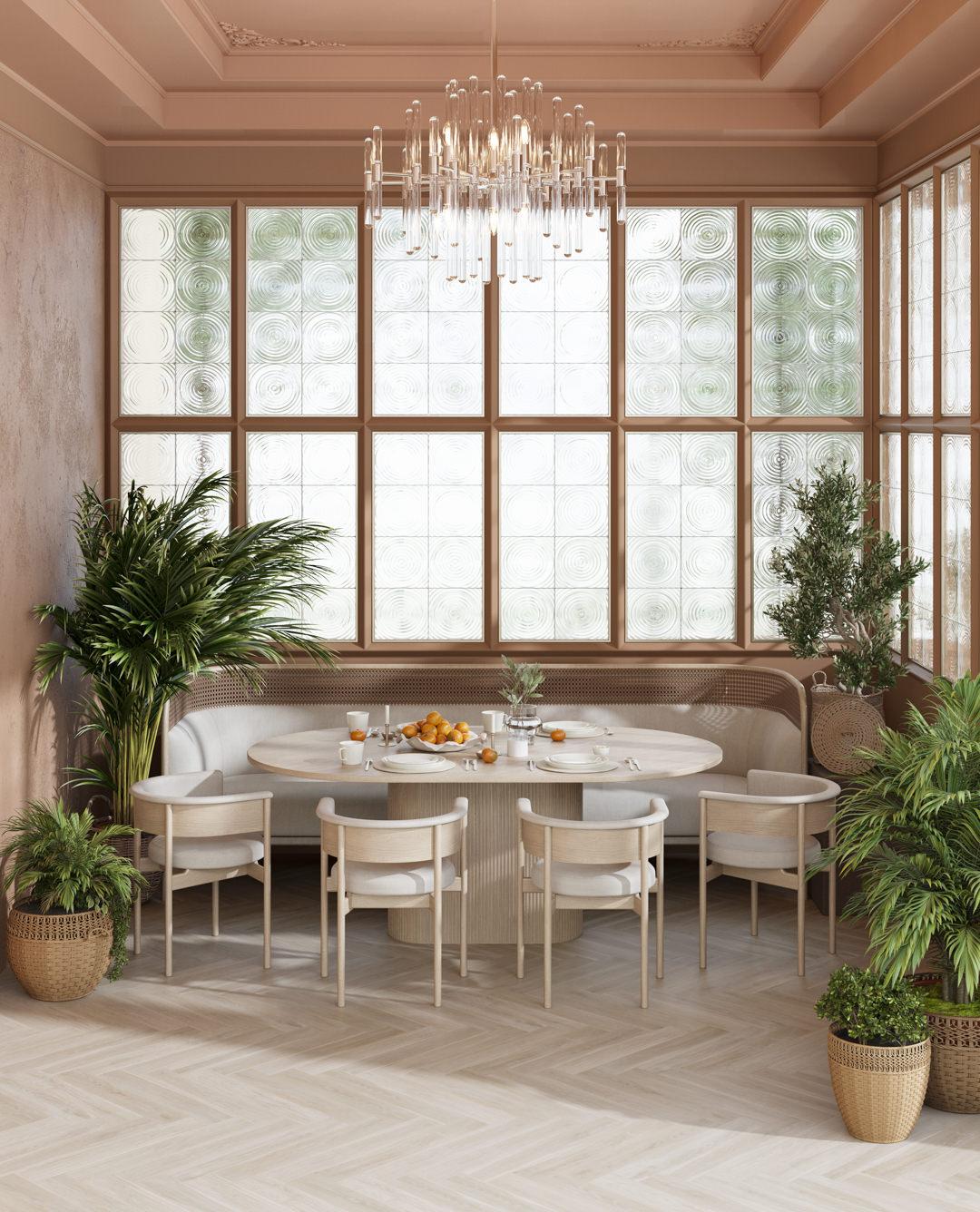 Керамогранит Kerama Marazzi SG351400R Тьеполо коричневый светлый матовый обрезной 9.6x60