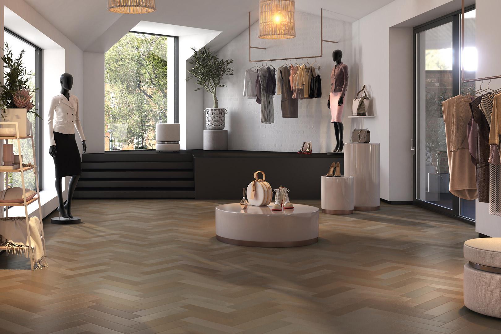 Керамогранит Kerama Marazzi SG403700N Довиль коричневый матовый 9,9x40,2