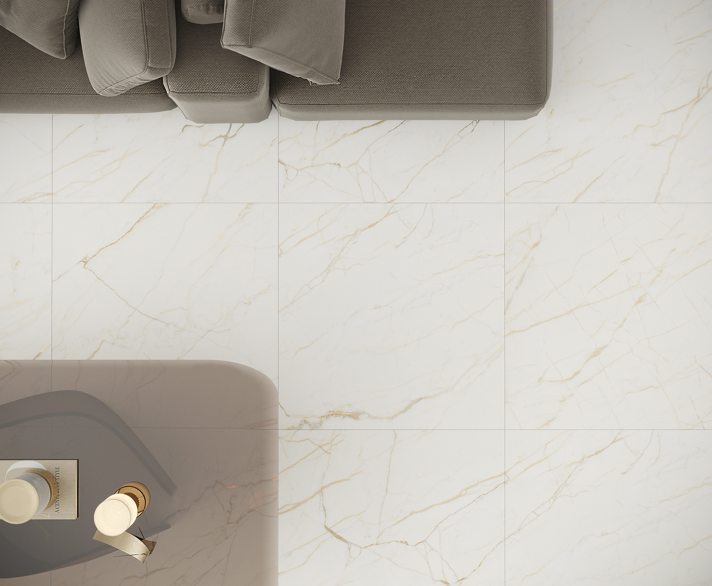 Керамогранит Laparet Europa Gold 60x120 глянцевый