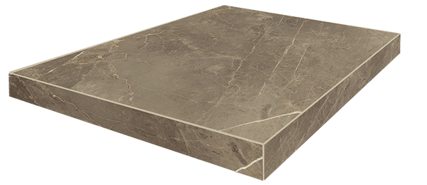 Ступень угловая левая ColiseumGres Portofino Grigio 33x90