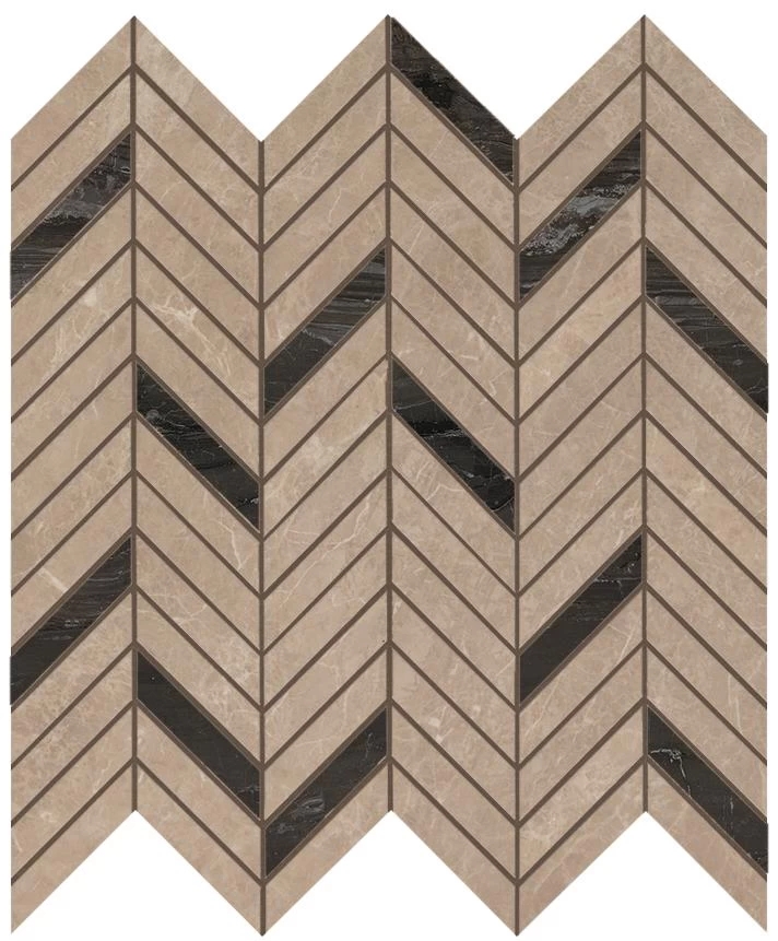 Мозаика Atlas Concorde Marvel Edge Elegant Sable Mosaico Twill 30x31 AEPO