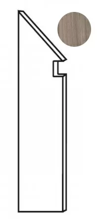 Ступень левая Etic Rovere Grigio Battiscopa Sag.Sx ANCR 7.2x30