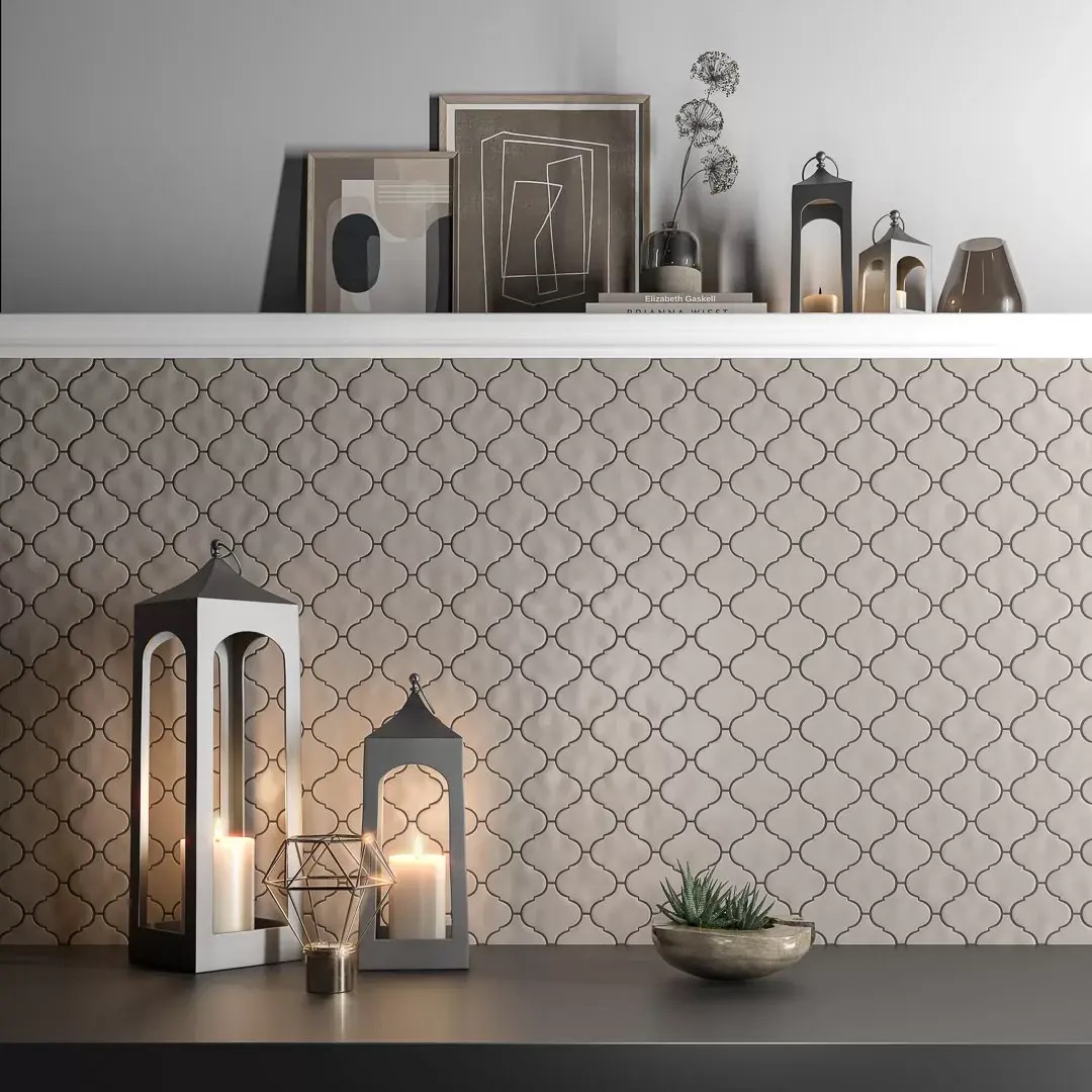 Керамическая плитка Kerama Marazzi KM2630M0061N Арабески Марокко красный матовый 26x30