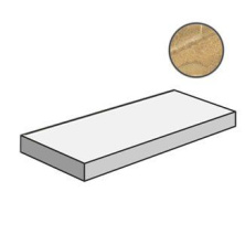 Ступень угловая правая Italon Surface Onice Miele 33x120