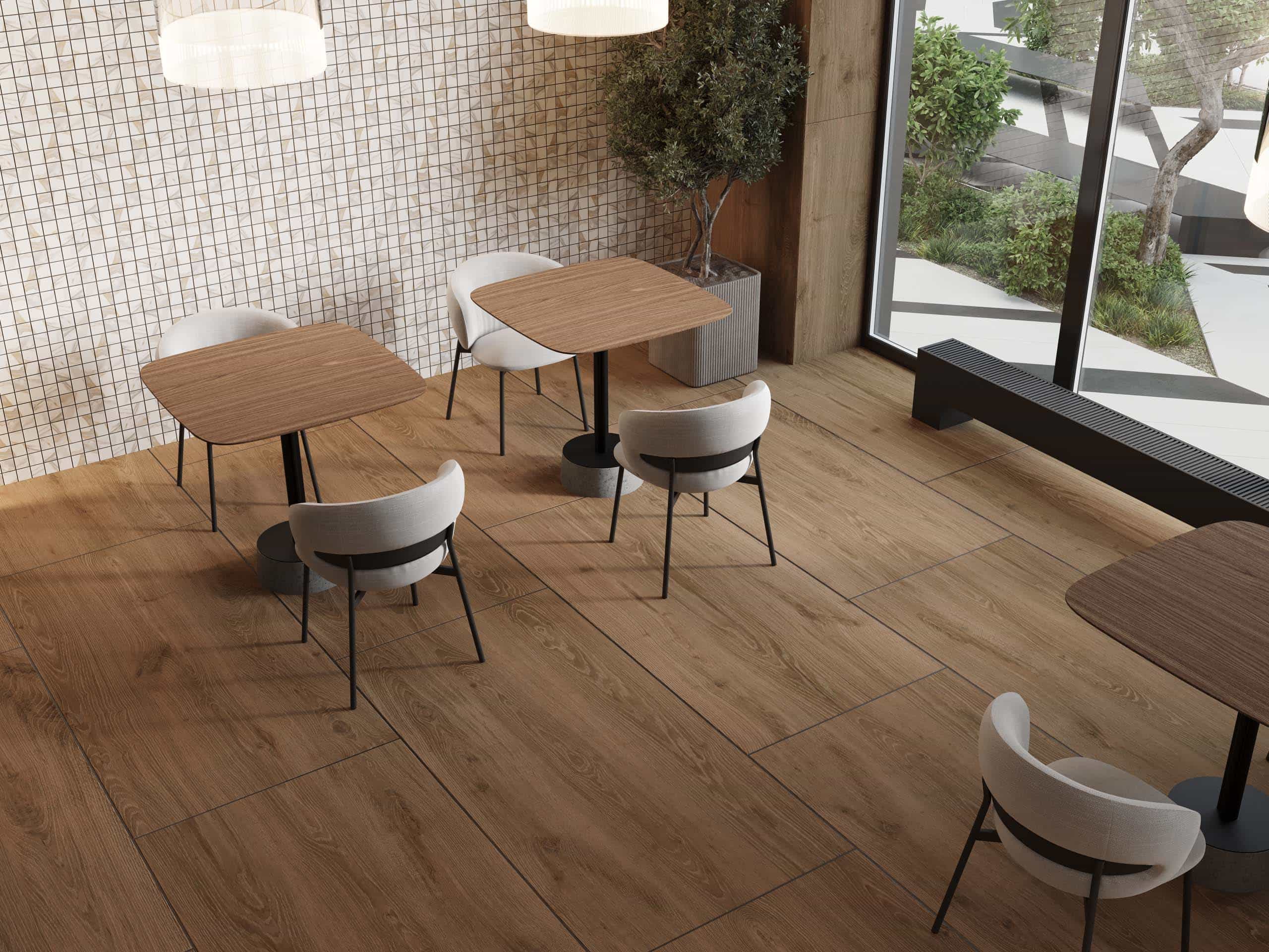 Комплект Estima AV01 Ametis Alavesa Nordic (Ступень 33x160 непол. прямоугол. бортик без насечек + Подступенок 14,5x160)