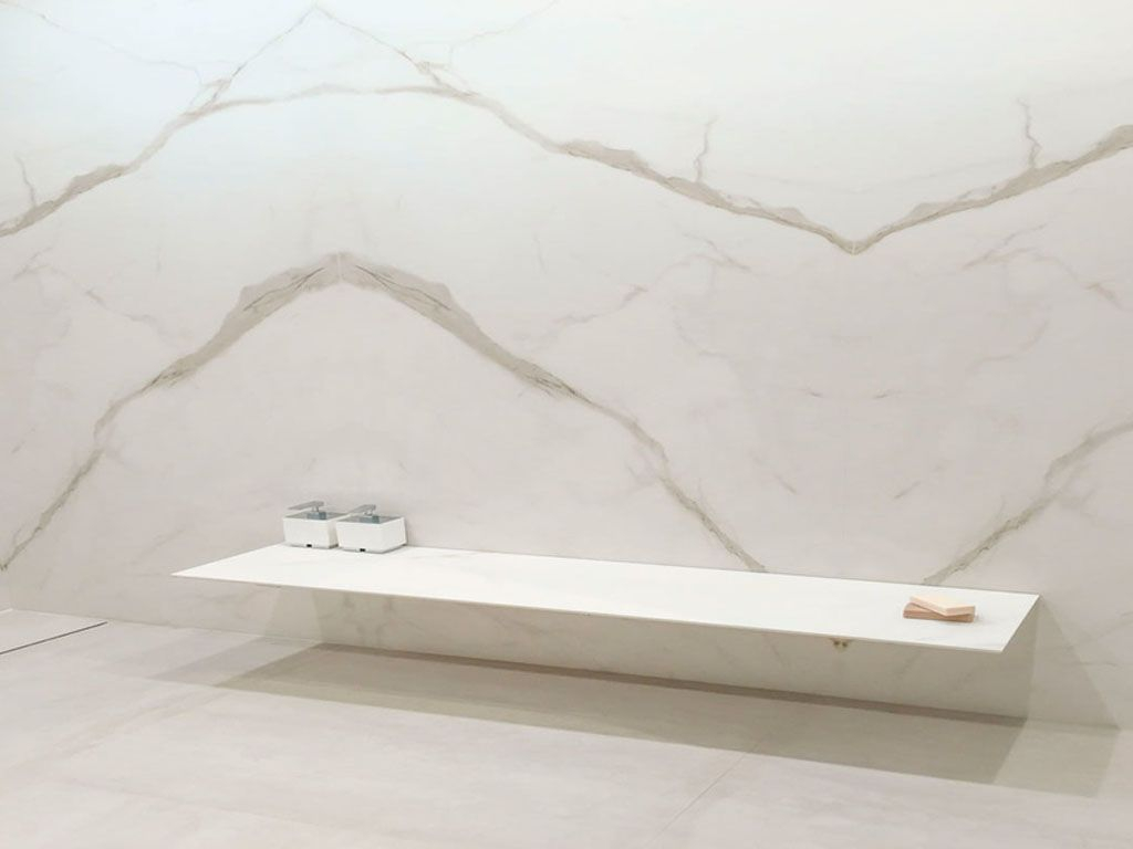 Керамогранит Laminam Ай Натурали Верде Альпи Бочиардато 5.6 LAMF011200 зеленый 120x300