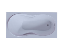 Акриловая ванна Aquatek Мартиника 180x90 прямоугольная, универсальная, с каркасом и экраном, без гидромассажа