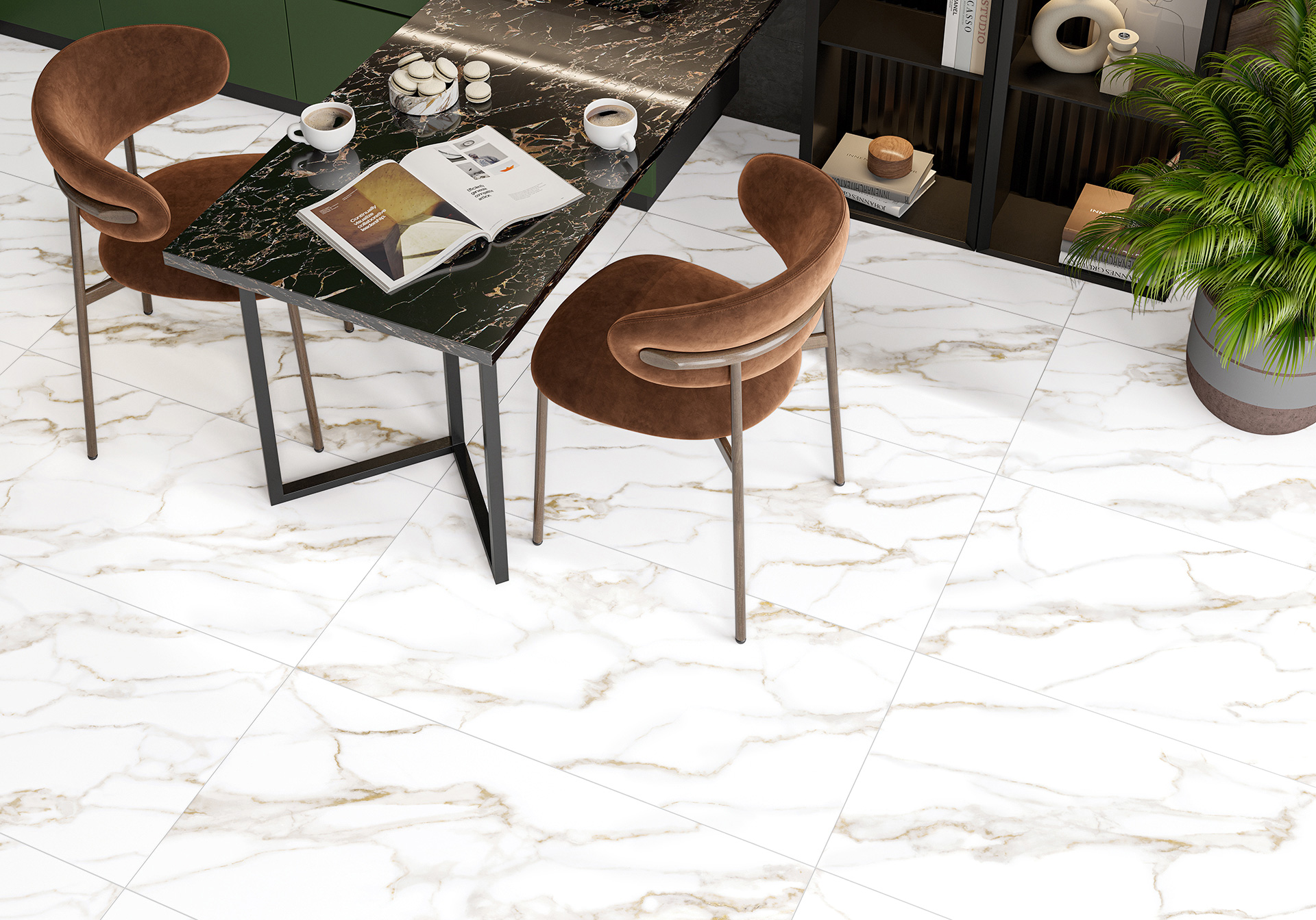 Керамогранит Alma Ceramica Гранада GFA57GRD04R бежевый 57x57