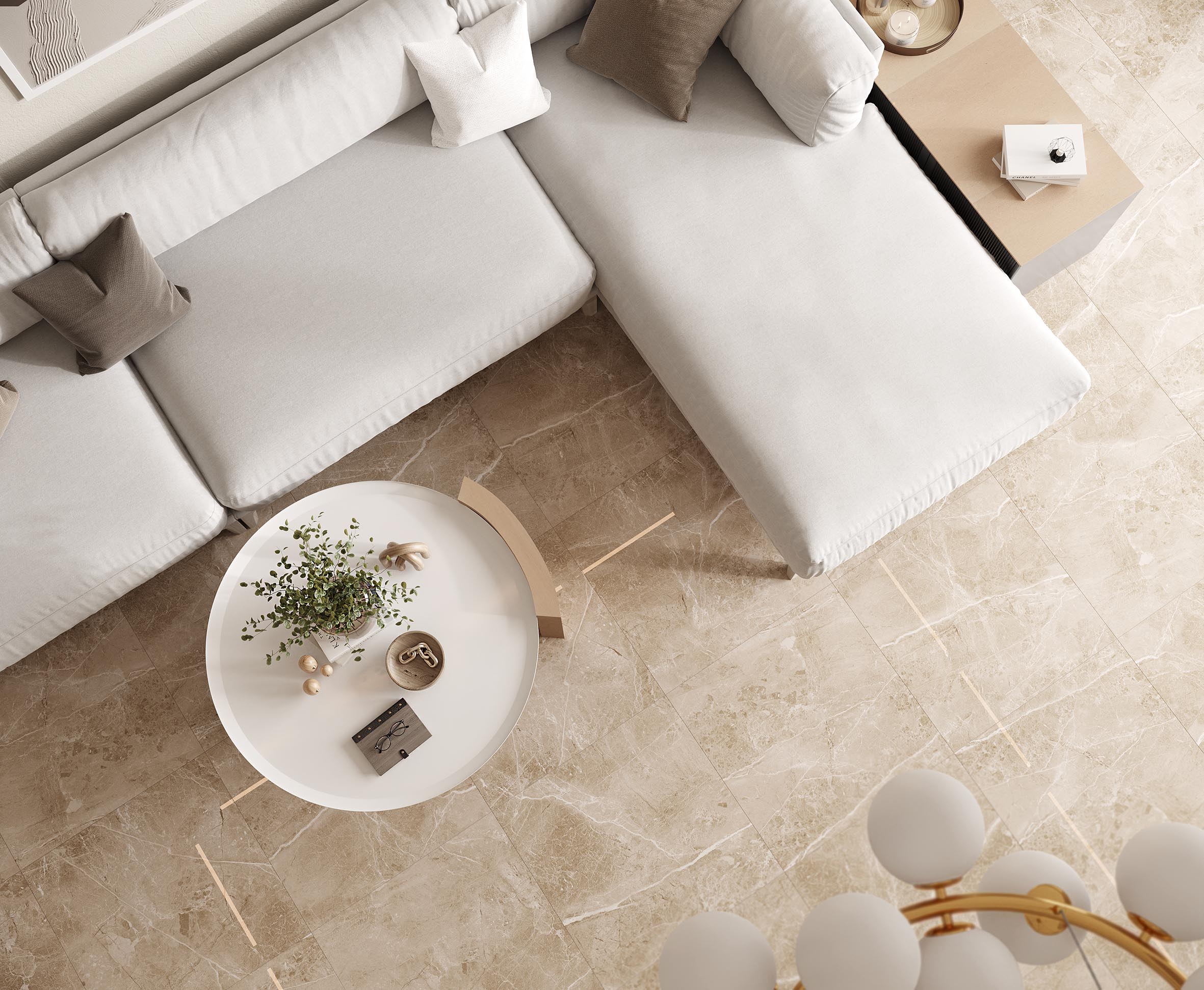 Керамогранит Laparet Obsidian Taupe 60x60 полированный