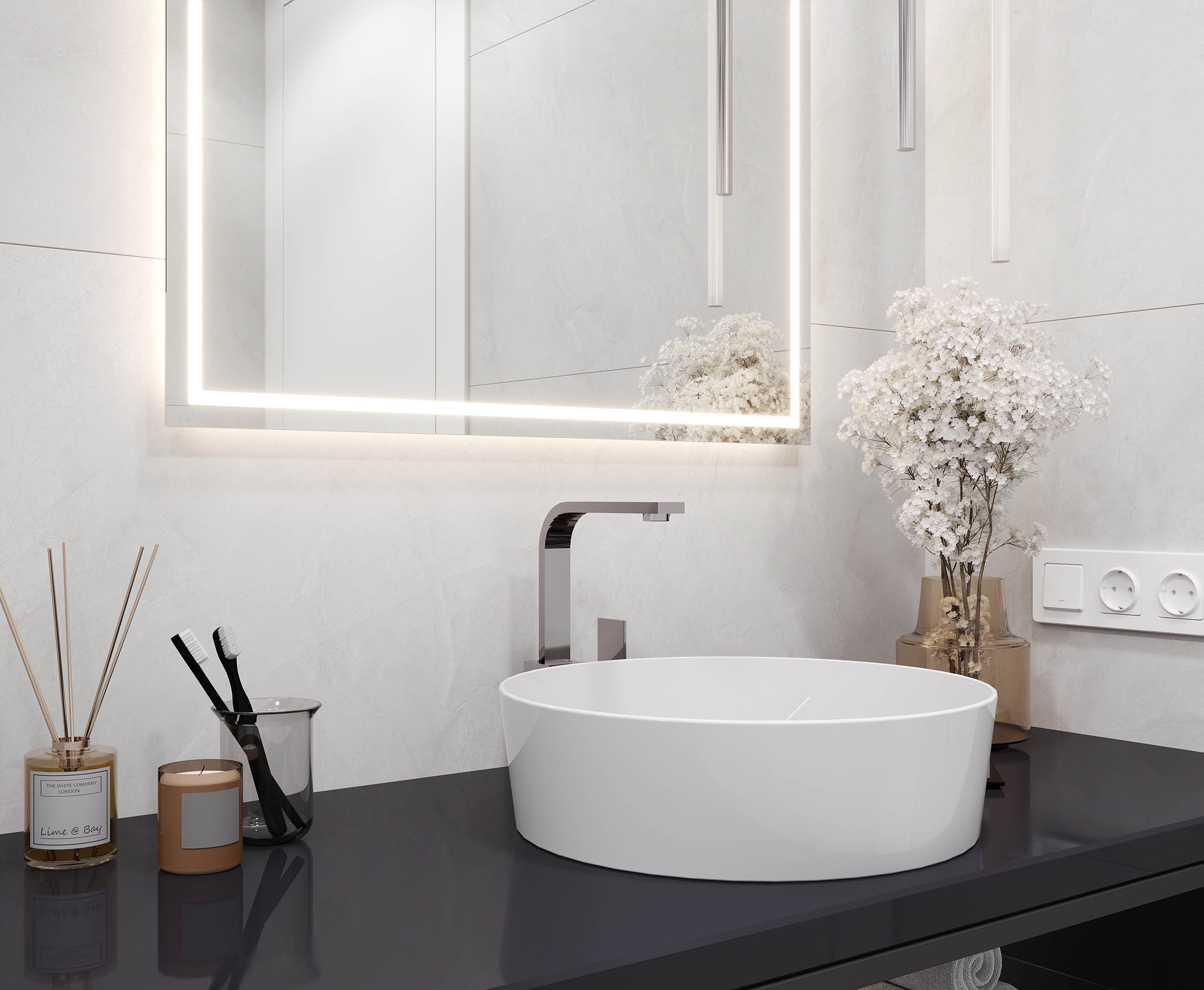 Керамогранит Laparet Horison Blanco светло-серый 40x40 матовый