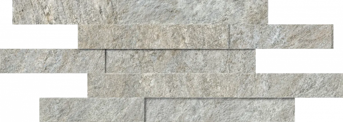 Декор Италон Магма Сильвер Брик 3D 620110000251 серый 27x78