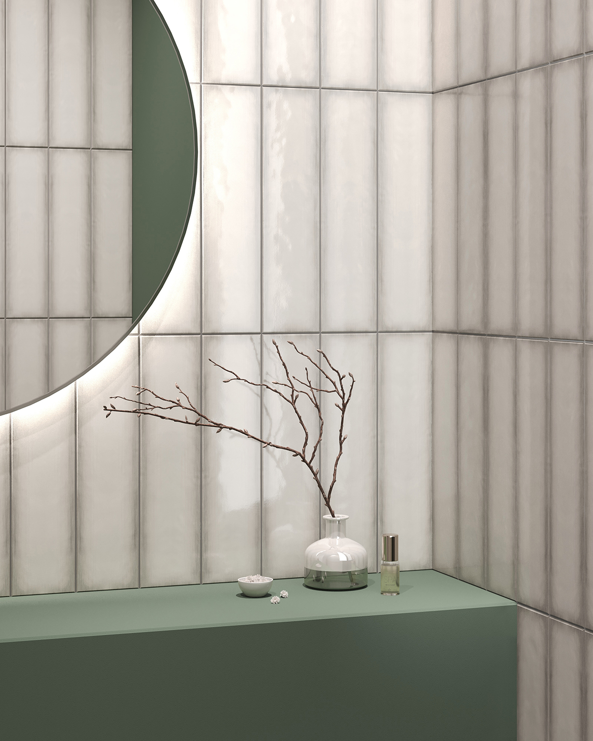 Керамическая плитка Смайл Тайл Monte Beige 10x40 бежевый