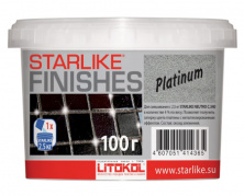 Декоративная добавка для затирки Литокол PLATINUM 0.1кг платиновый